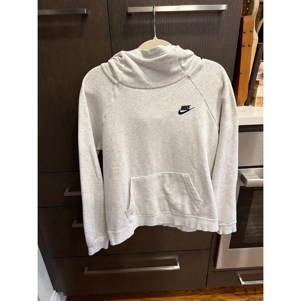 Nike Sportswear Club Fleece Women's Funnel-Neck Hoodie, recognizable by its cowl